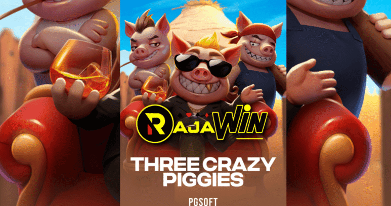 Panduan trik menang bermain slot online Three Crazy Piggies PG Soft hari ini.