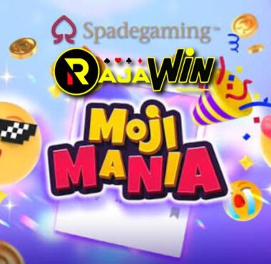 Tampilan slot Moji Mania Spadegaming bertema karakter emoji ekspresif yang lucu dan berwarna-warni