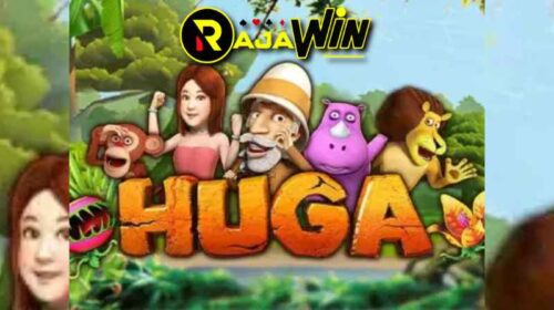 Tampilan slot Huga Joker Gaming bertema petualangan suku rimba dan manusia purba