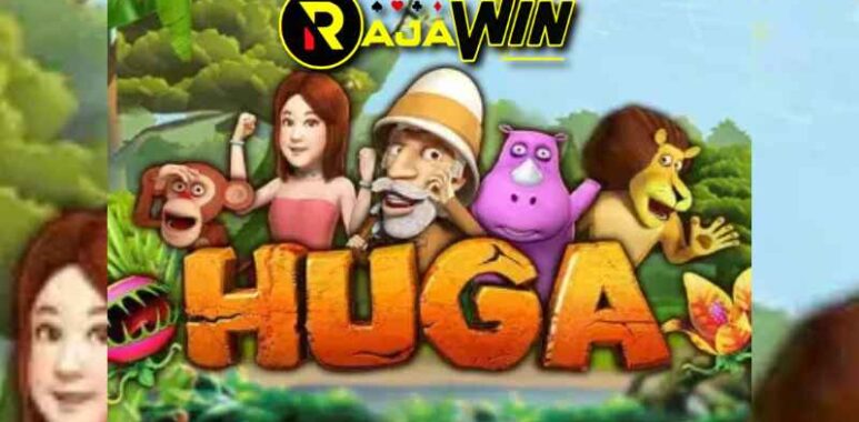 Tampilan slot Huga Joker Gaming bertema petualangan suku rimba dan manusia purba