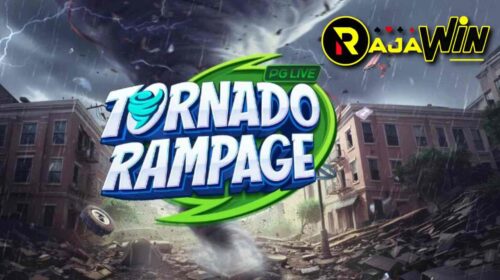 Panduan trik menang bermain slot online Tornado Rampage PG Soft bertema angin puting beliung hari ini.
